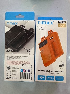 T-max power bank 20000mAh, Power Bank